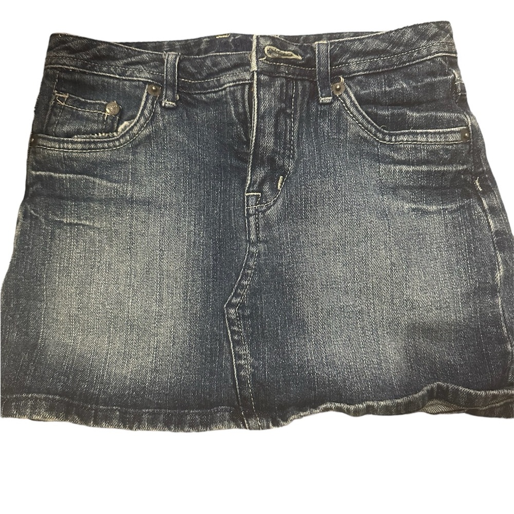 Justice Girls Jean Skort size 8 EUC